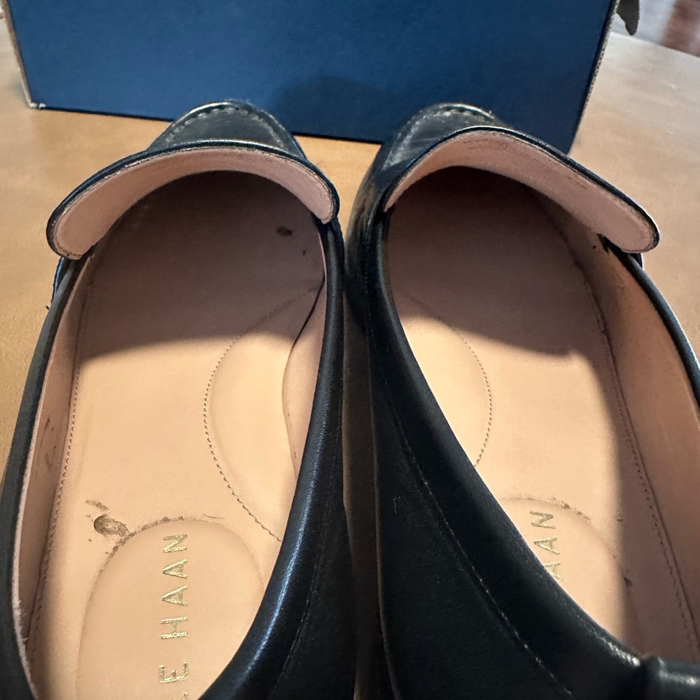 Cole Haan Classic Black Leather Loafers - Picture 5 of 8